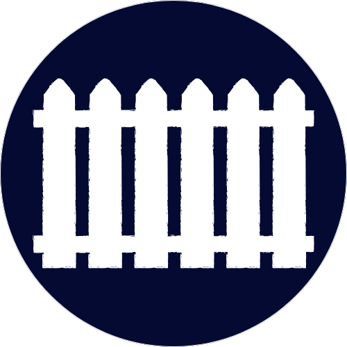 Fence Circle Icon