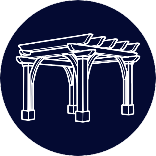 Pergola Circle Icon Pergola Circle Icon