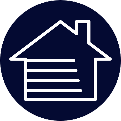 Exterior Circle Icon Deck Circle Icon