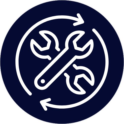 Restoration Circle Icon Restoration Circle Icon