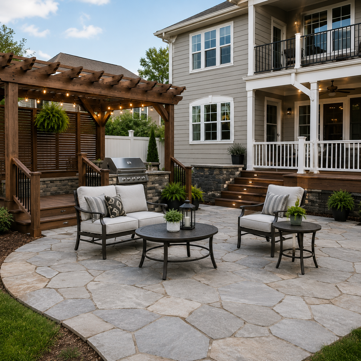 Stamped Concrete Patio Stamped Concrete Patio