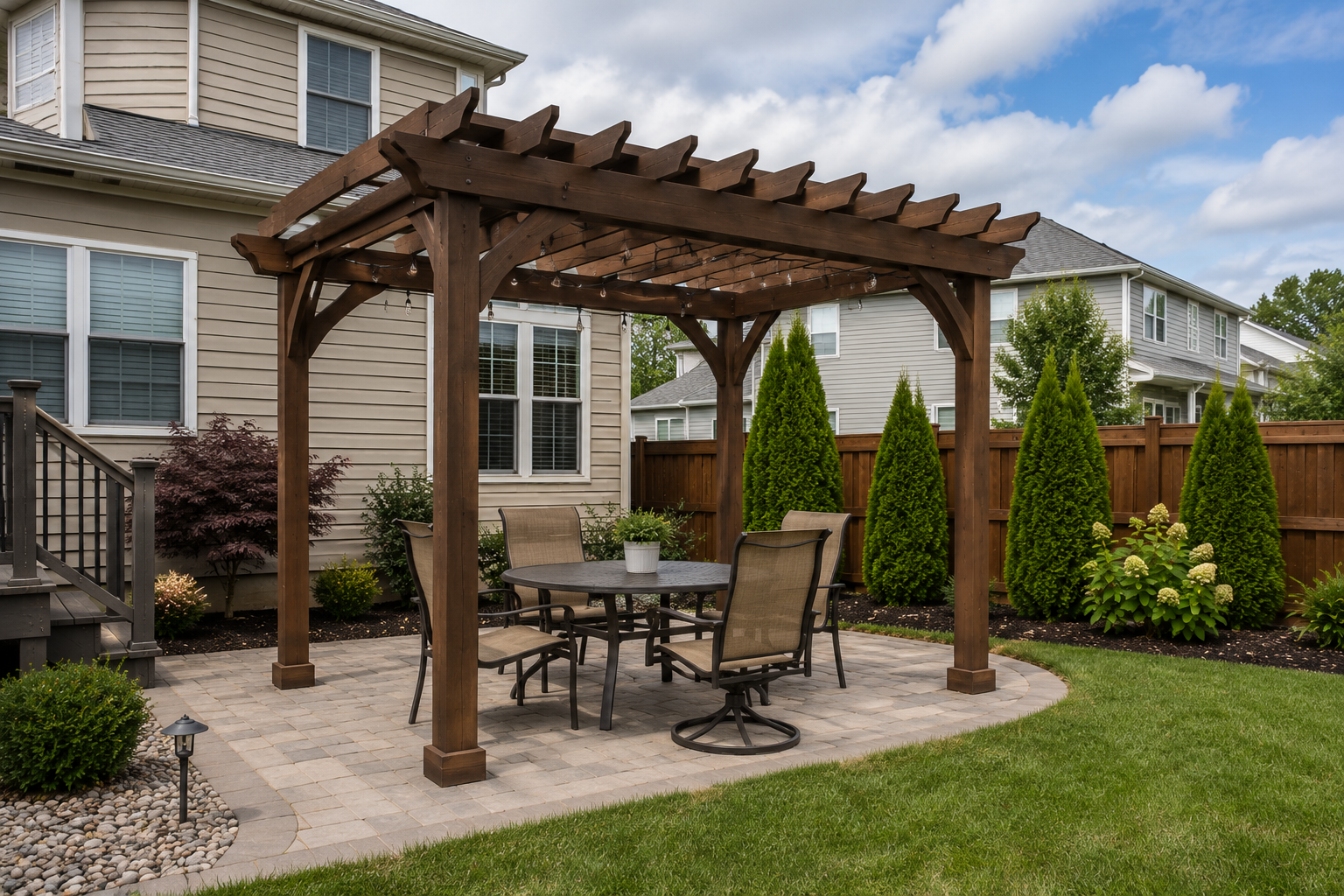 Backyard Pergola Backyard Pergola