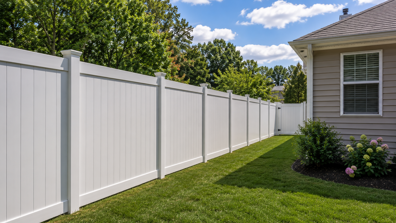 Vinyl Fence