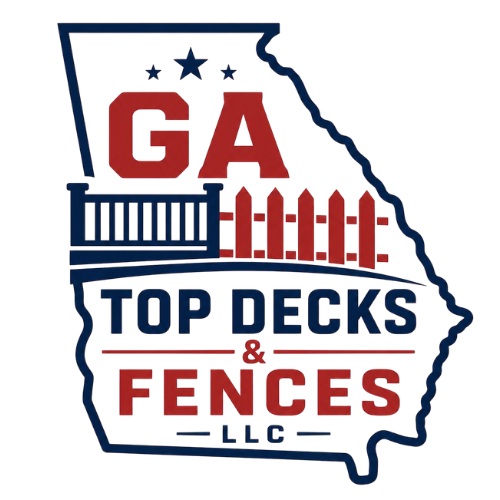 GA Top Decks & Fences Transparent Logo