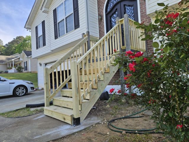 Front Staircase Side Angle Front Staircase Side Angle