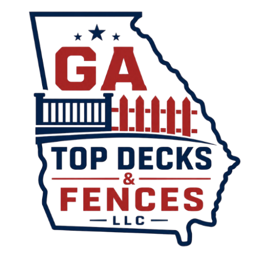 GA Top Decks & Fences Transparent Logo